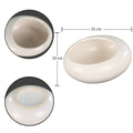 Indoor oval planter