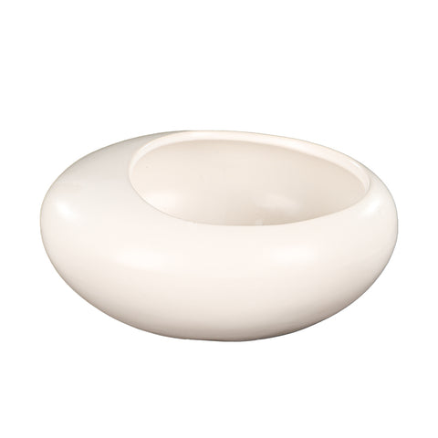 Oval Shaped Ceramic Planter