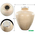 Cream colored jar