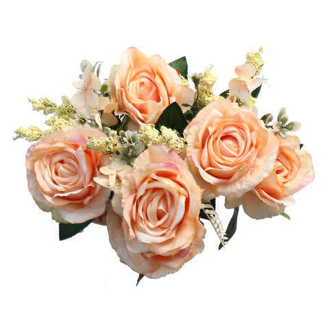 Artificial rose bush