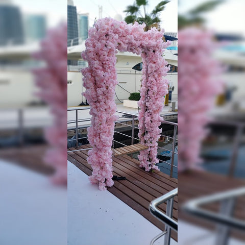 Blossom arch decoration