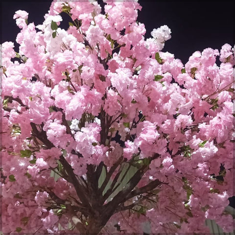 faux cherry blossom trees