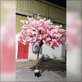 artificial blossom tree pair