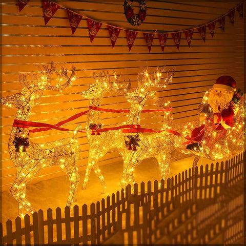Christmas Reindeer with Light