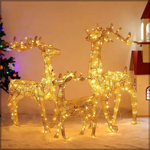 Christmas Reindeer with Light