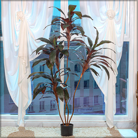 Artificial Cordyline Fruticosa Plant