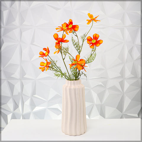Decorative artificial cosmos flowers