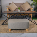 Solid Wood Legs Footstool