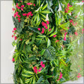 Indoor tropical leaf wall decor