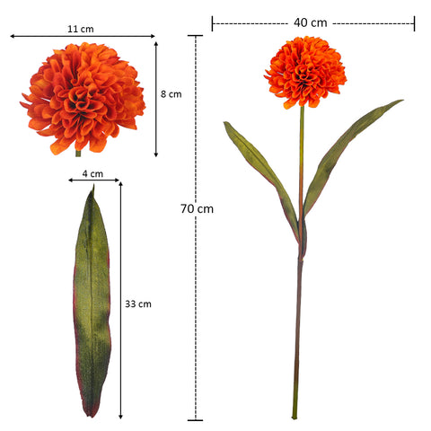 Artificial daisyball stems for crafts