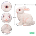 Resin bunny figurine for outdoor garden