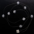 Glass crystal balls for hanging