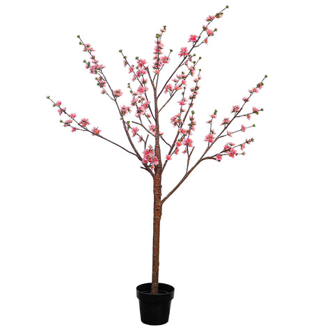 Pink Decorative Artificial Cherry Blossom Plant