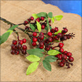 Red artificial berries