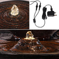 solar powered water fountain