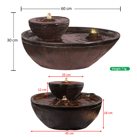 garden fountain