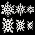 Snowflake Hanging Ornaments