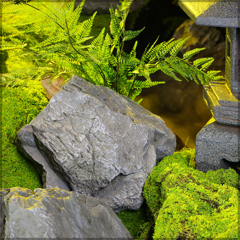 Faux Mountain Rocks for Garden Design