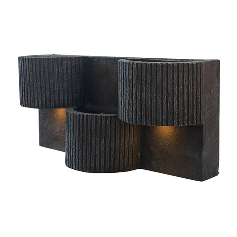 wall planter with led