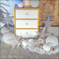 Festive star hanging ornaments