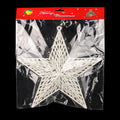 Hanging white stars for decor