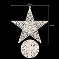 Elegant hanging stars for home