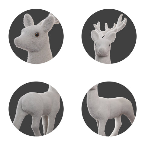 White animal decor