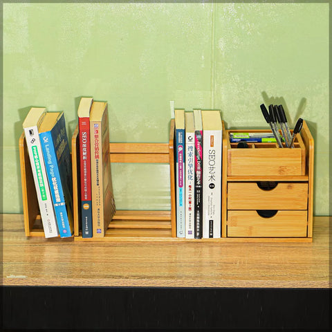 wooden office storage box