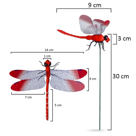 Dragonfly lawn decor
