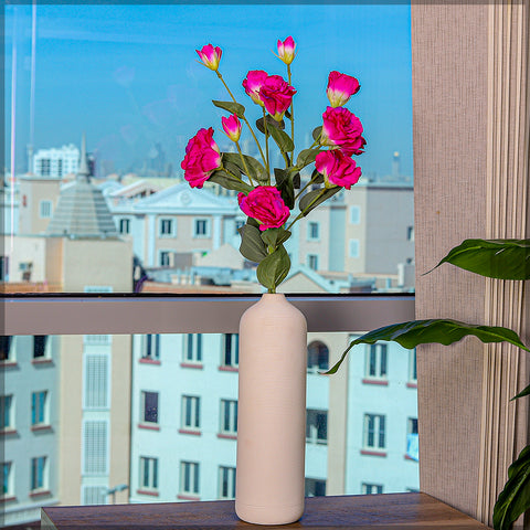 Fake lisianthus flowers