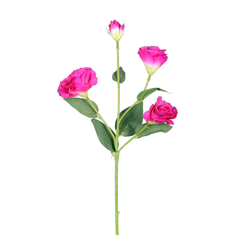 Artificial eustoma flowers