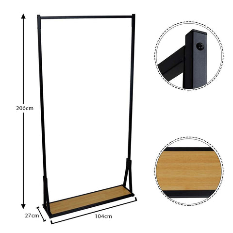 modern room divider with greenery