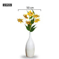 silk sunflower long stems bundle