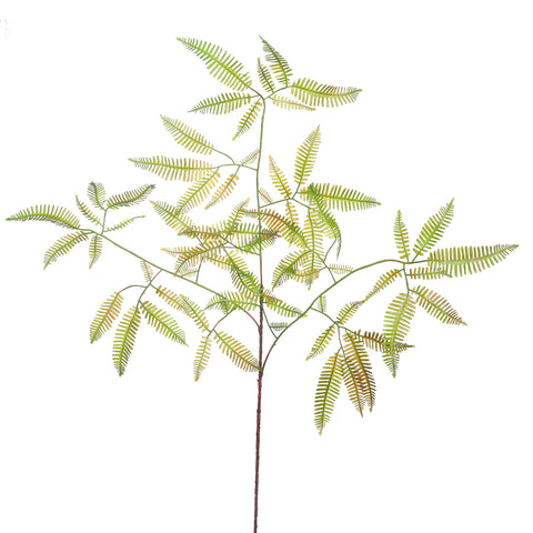 artificial false staghorn fern leaves