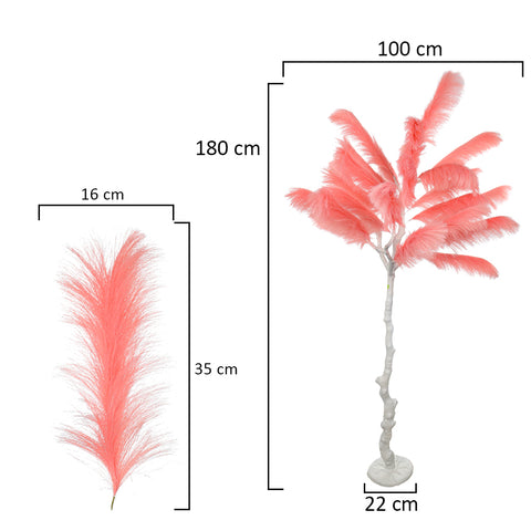 Faux floor trees for living room décor