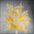 Decorative artificial fern leaves