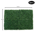 Realistic artificial topiary panels