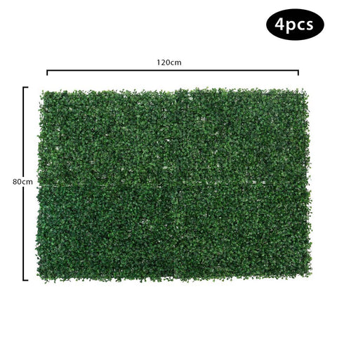 Realistic artificial topiary panels