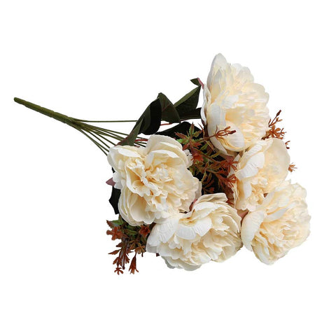 Fake Rosa Floribunda Bush for Garden