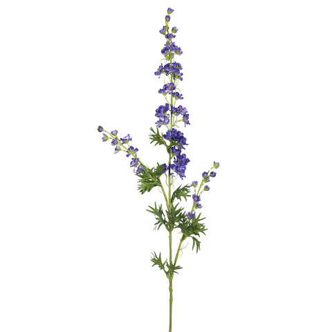 Artificial Silk Delphinium Flower Stem