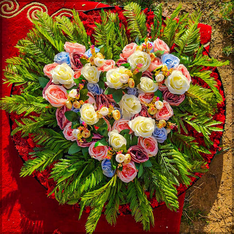 Modern floral arrangements