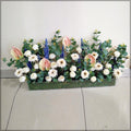 flower arrangement in long vase decor