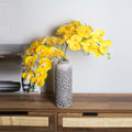 Real touch yellow orchid