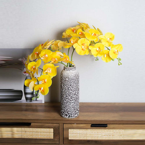 Real touch yellow orchid