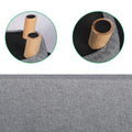 Solid Wood Legs Footstool