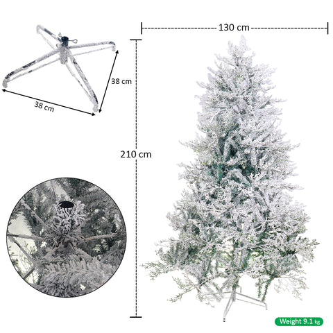 Artificial Coral Christmas Tree