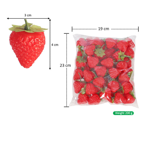 Fake Strawberry Decor