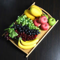 Realistic red grapes for centerpiece decor