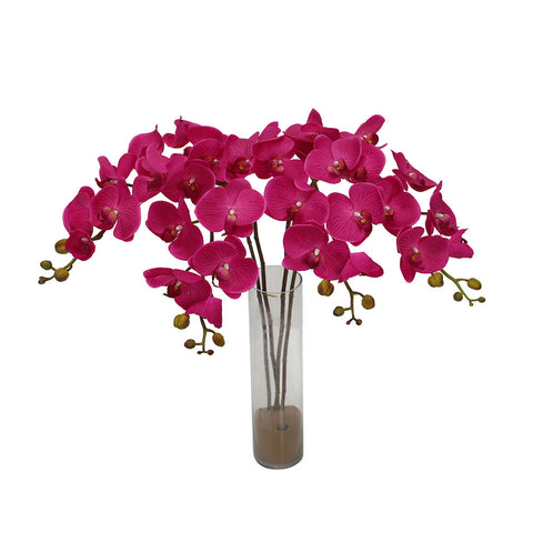Pink orchid artificia