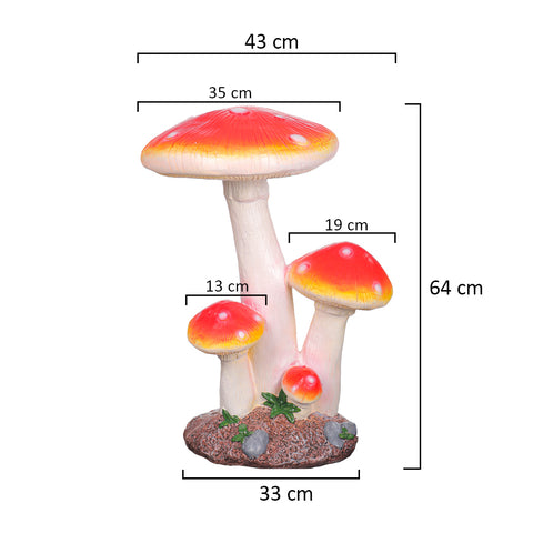 Mushroom Yard Decor for Landscape